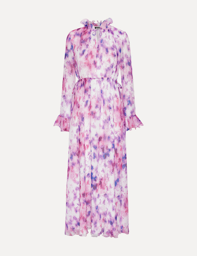 ROTATE - Chiffon Maxi Flowy Dress