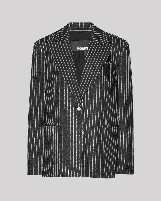 ROTATE - Sequin Twill Blazer