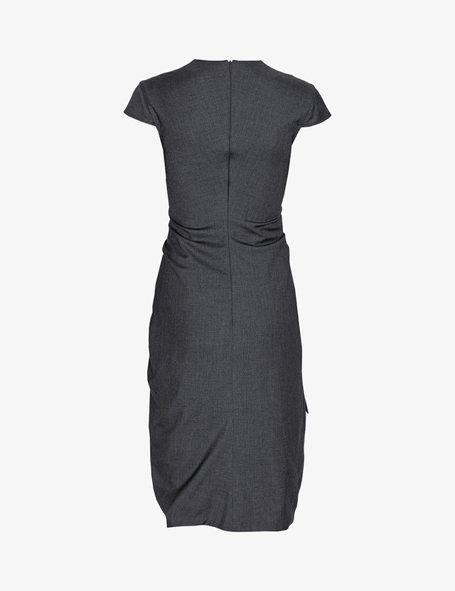 REMAIN - Knotted Suiting Dress